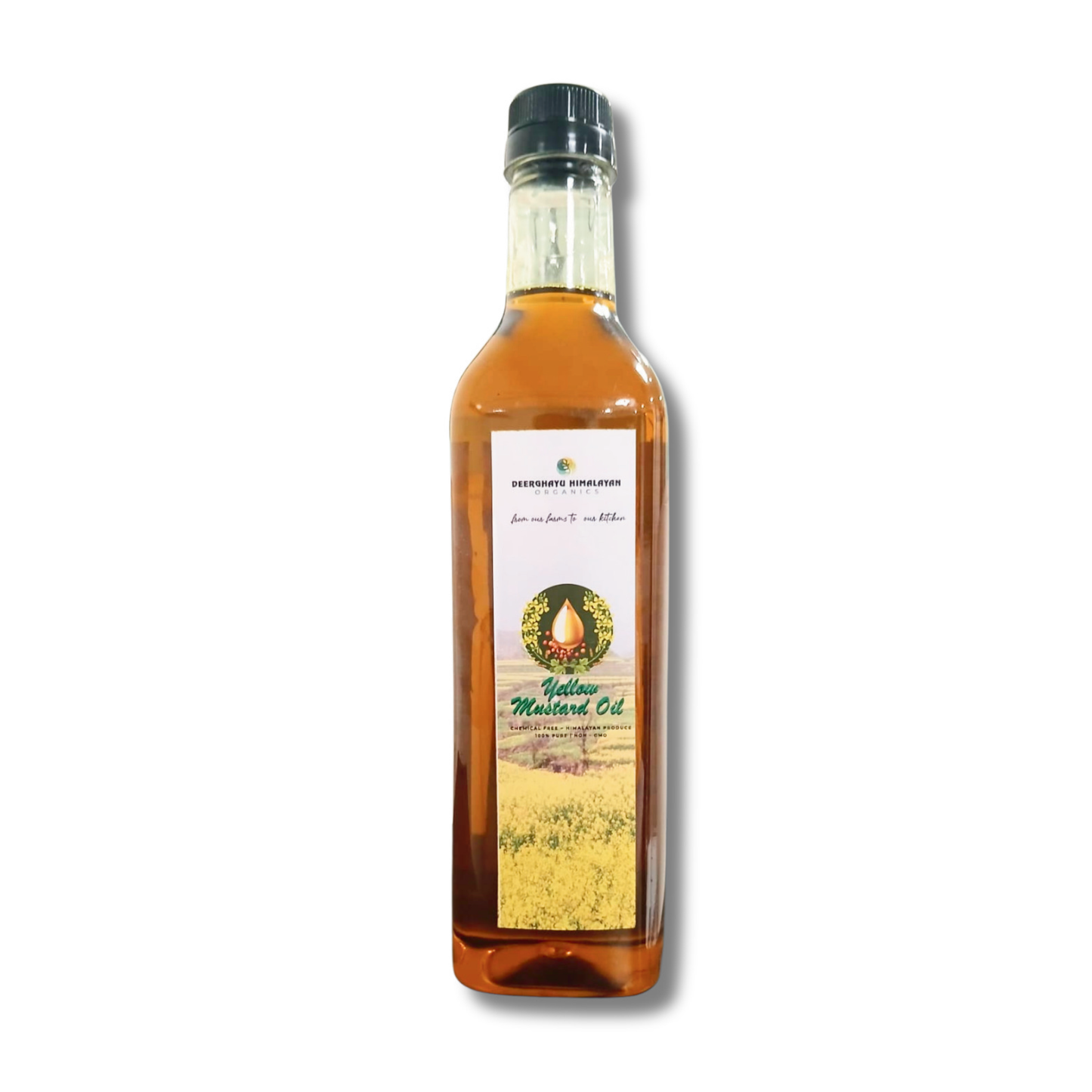 Yellow Mustard Oil (Cold-pressed)