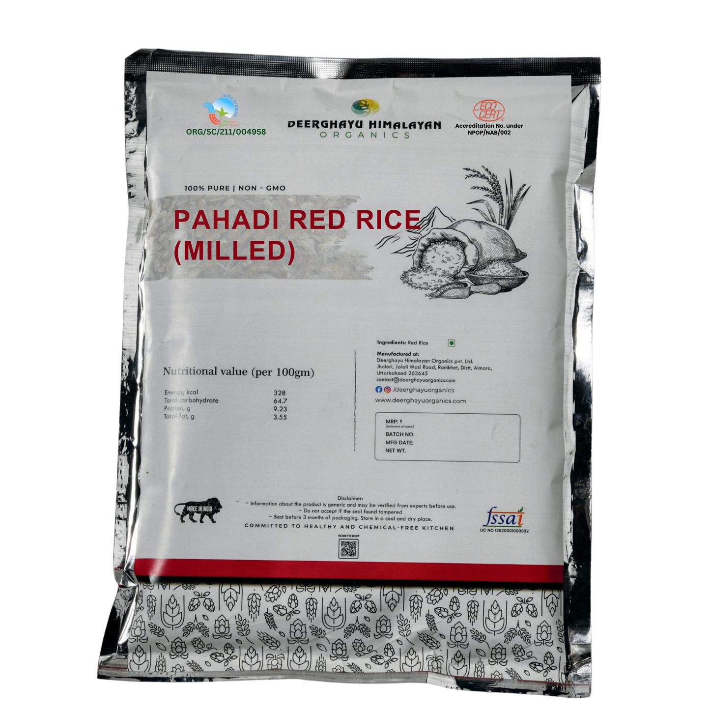 Himalayan Red Rice (Milled)