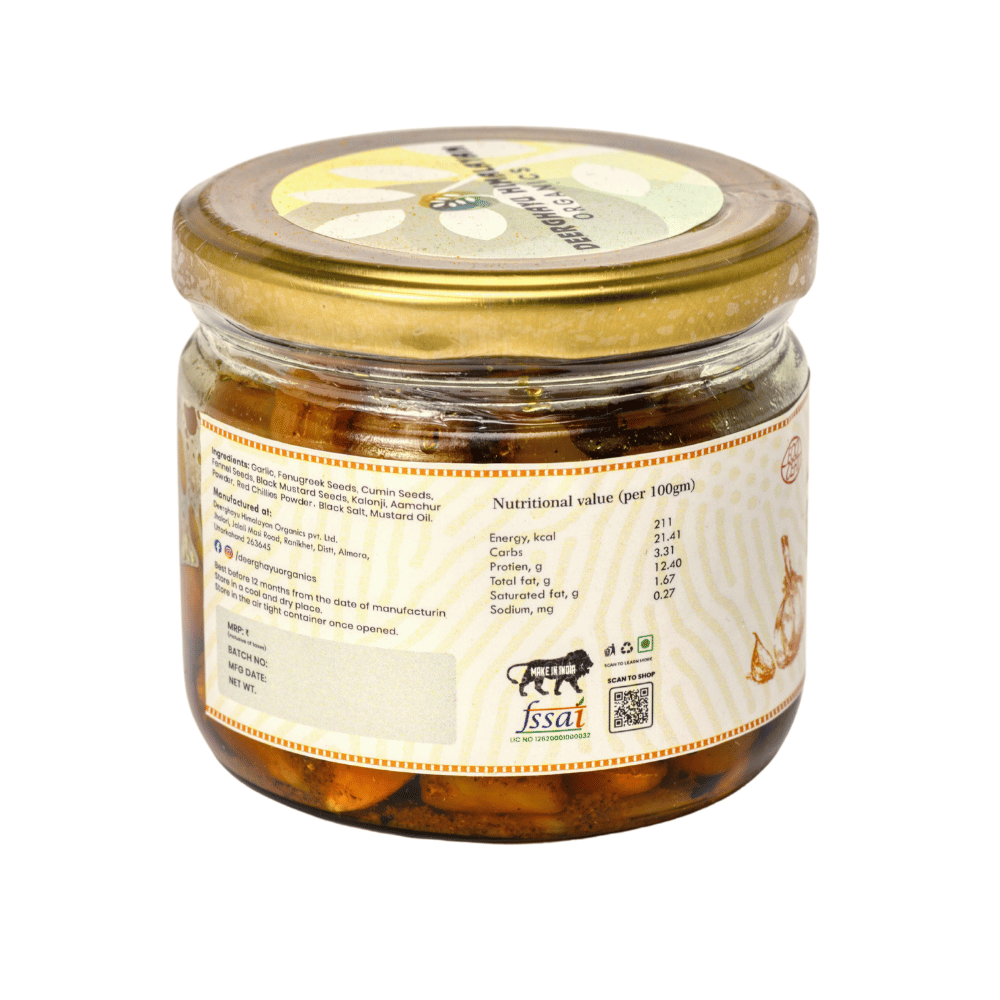 Himalayan Organics Garlic Pickle