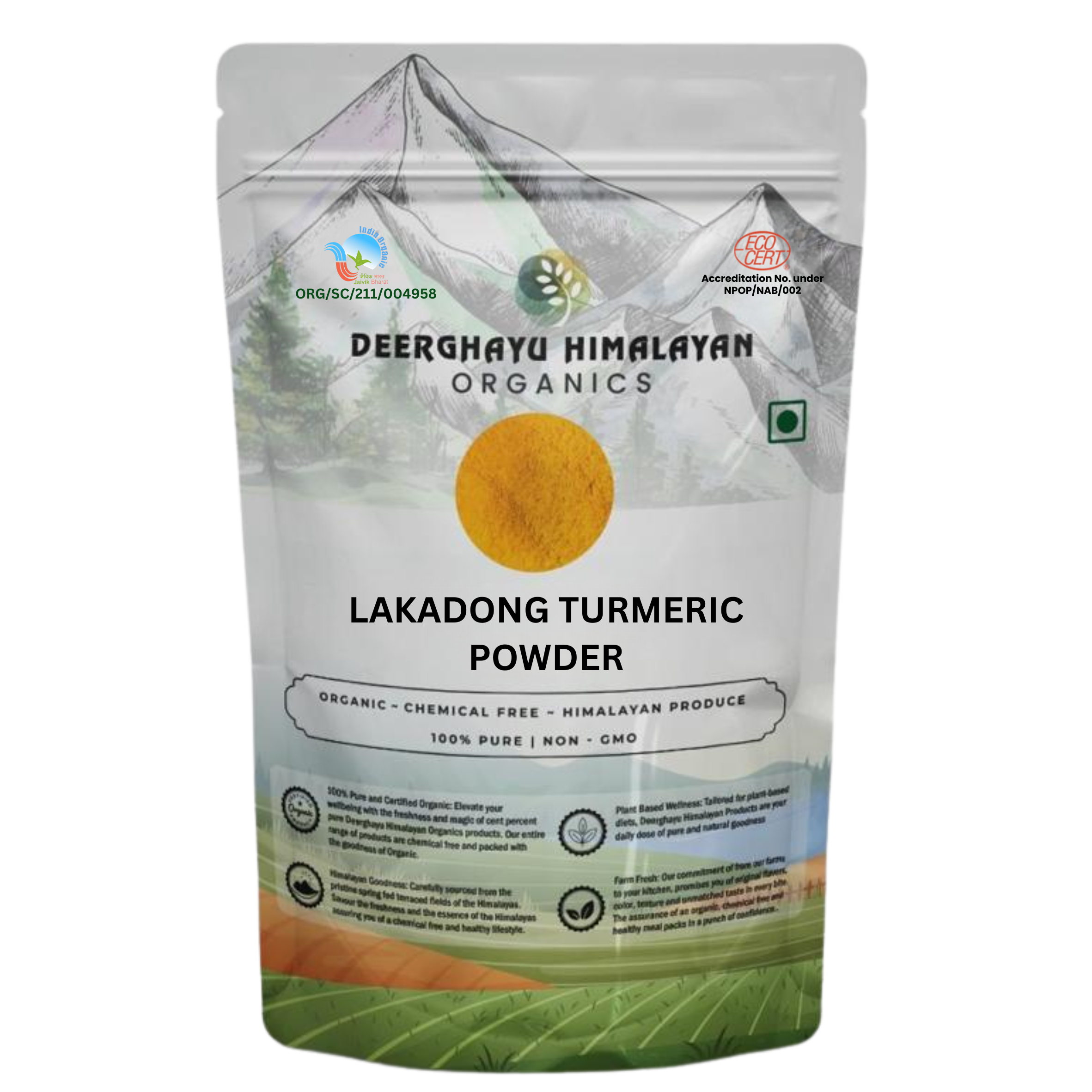 Lakadong Turmeric Powder